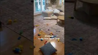 Living room clean with me! Speed cleaning motivation #cleaningmotivation #cleanwithme #cleaningvlog