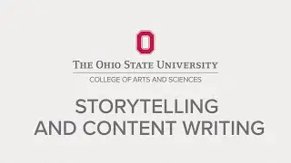 Storytelling and Content Writing Panel with ASCComm