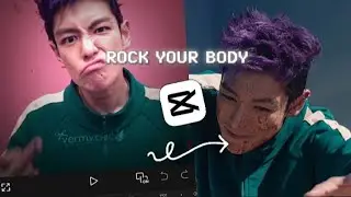 'Rock your body' Edit Capcut tutorial 