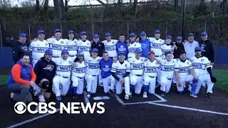 What happened when two college baseball teams with long losing streaks faced off