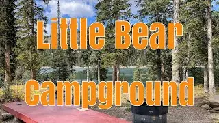 Lakeside Camping at Little Bear Campground - Grand Mesa Colorado