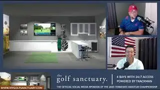 Billy Brown, the founder of The Golf Sanctuary in Brentwood, chats with the TGA's Darren Reese