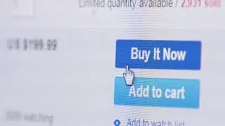 Buy It Now Button Stock Video