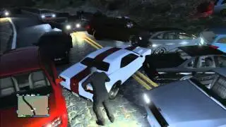 GTA V: Best Traffic Jam EVER :P