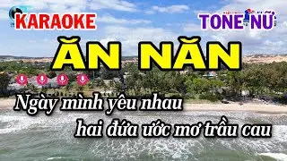Karaoke Ăn Năn Tone Nữ ( Bm ) Nhạc Sống Siêu Thị