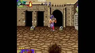 Tecmo Knight Game Over Screen