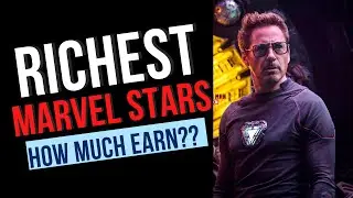 Richest Marvel Stars Ever TOP 12 #marvel #mcu #RDJ