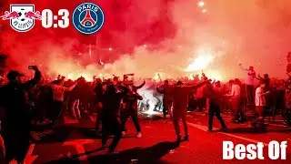 Crazy Scenes in Paris as PSG Fans celebrate reaching the Champions League Final