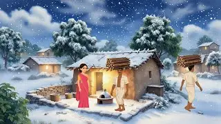 ❄️ठंड में जंगल गया गरीब बाप… एक पेड़ ने उसकी ज़िंदगी बदल दी.. #hindikahanian #winterstory