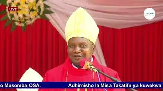 Askofu Musomba apokea waraka mzito/ Safari ya wito sio mchezo ilibaki kidogo asiwe Padre/ Mungu mkuu
