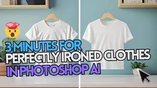 How to remove wrinkles from clothes in Photoshop in 3 minutes with AI
