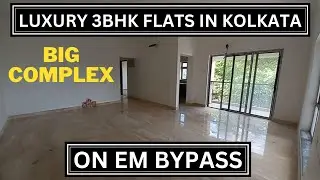 3Bhk 1711Sft Flat at Em Bypass Kolkata | M:+918100293325 | Near Em Bypass Chingri Ghata Crossing