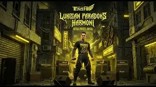 Lukisan Paradoks Harmoni - TENSHI  | AI Music Lirik Vidoe | Lagu Metal