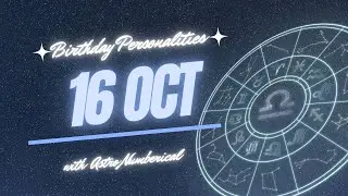 16 October Zodiac Horoscope: Birthday Personality & Traits Revealed