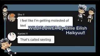WILDFLOWER By Billie Eilish!! // haikyuu // Bokuaka angst/fluff // Live AU // Check description 🫶💕