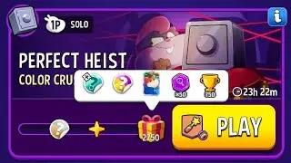 Color Crush Rainbow Perfect Heist Solo Challenge | Match Masters Solo Challenge Today 