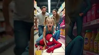 💥 Evolution of Spider Man Little Hero in a Shopping Adventure 🥰 #spiderman #superhero #shopping