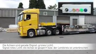 Langendorf Tieflader mit Lenkachsen &ndash; Einspuren einfach gemacht