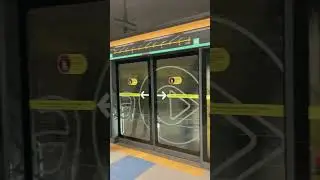 Plataforma linha amarela em S&atilde;o Paulo #subway #lineyellow #linha4amarela #ccr