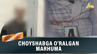 Choyshabga o'ralgan marhuma  