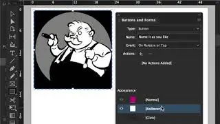InDesign - Quick and dirty rollover button