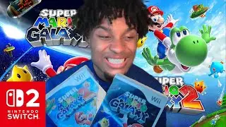 The GREATEST Series EVER (Mario Galaxy) is FINALLY on The Nintendo Switch!!