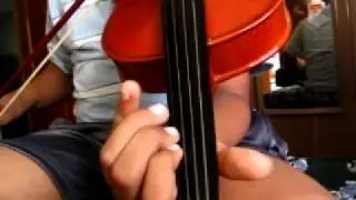 vivek's violin performance