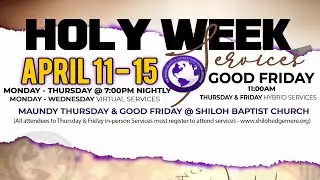BCVMA Good Friday Service @ 12AM