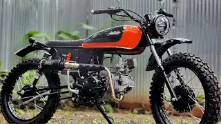 HONDA XRM 125 TRACKER/SCRAMBLER BUILD | by Iron Macchina Customs