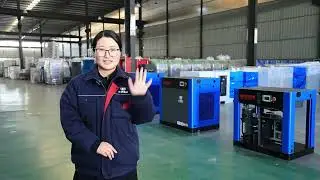 China HT Compressor Industrial Screw Air Compressor for laser cutting