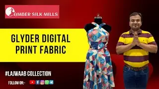 LYCRA DIGITAL PRINT FABRIC I GYLDER I GIRLS LYCRA PRINT DRESS I BEACHWEAR I COCKTAIL DRESS I DELHI I