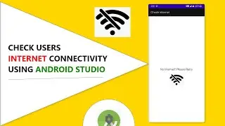 Internet Check Using Android Studio || Java || Android Studio