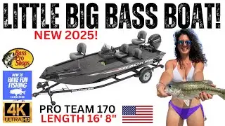 Pro Team 170 Tracker Bass Boat | Little Bass Boat