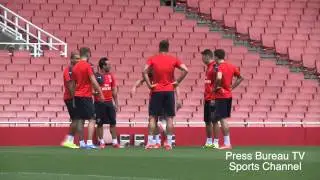 Arsenal Full Football Training Session