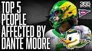 Top 5 People Affected by Dante Moore Staying at Oregon