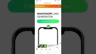 POSTCRON - Whatsapp Link Generetor