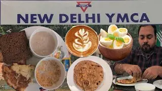 First Time on YouTube -YMCA Delhi Canteen Morning Breakfast Buffet | Delicious Khazana