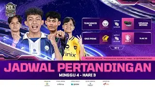 🔴LIVE | MDL ID S12 | Progressive Round | Putaran 2 Hari 3