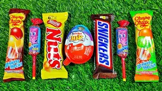 Chocolate Bar & Kinder Surprise Egg Unboxing ASMR Compilation!