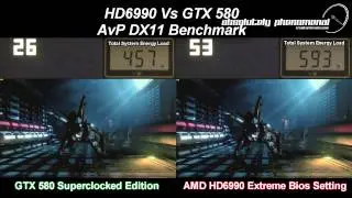 AMD HD6990 Vs GTX 580 SC AvP DX11, Benchmark Head to Head Shootout