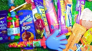 ASMR Extreme Candy Unwrapping 🍬 Ultra Crunchy Wrappers & Sweet Eating Sounds (No Talking)