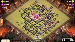 Gowipe with Earthquake Spells TH10