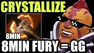 Crystallize - 8min Fury on Antimage = GEGE | Dota 2