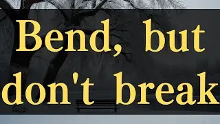 Bend, but don't break. #yourmonkhaku #buddhism #motivation #mindfulness #meditation