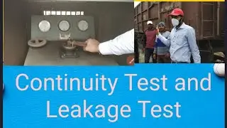 #RTR#LeakageTest#ContinuityTest#BOXN#Wagon | Continuity Test and LeakageTest of goods train #Part1