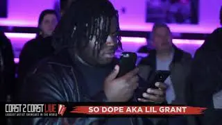 So Dope Aka Lil Grant Performs at Coast 2 Coast LIVE | Chicago Edition 12/10/17