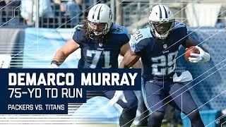 DeMarco Murray's Amazing 75-Yard TD Run! | Packers vs. Titans | NFL