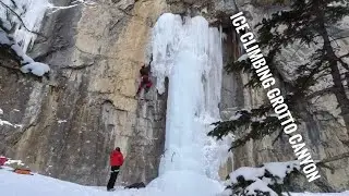 Ice Climbing - Grotto Canyon, AB - His, Hers, and Some Mixed Lines in Between - February 13, 2021
