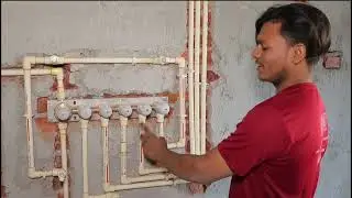 Installation Of High Flow Shower Diverter Multi Function In Hindi | Gravity Bath Fittings