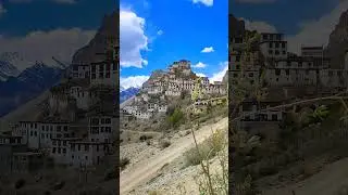 key Gompa Spiti Himachal. #shortvideo #travel #spiti #youtube